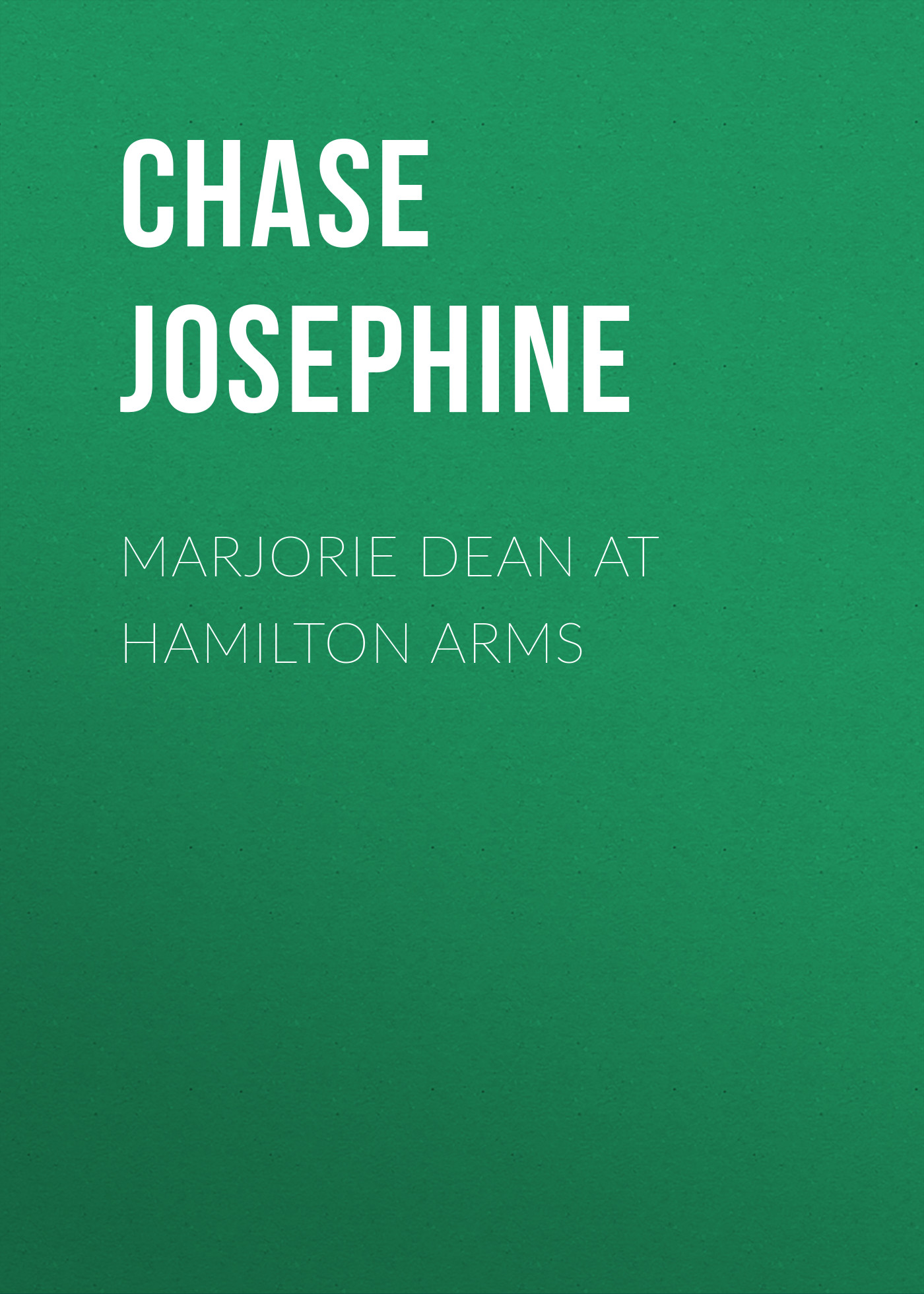 Marjorie Dean at Hamilton Arms